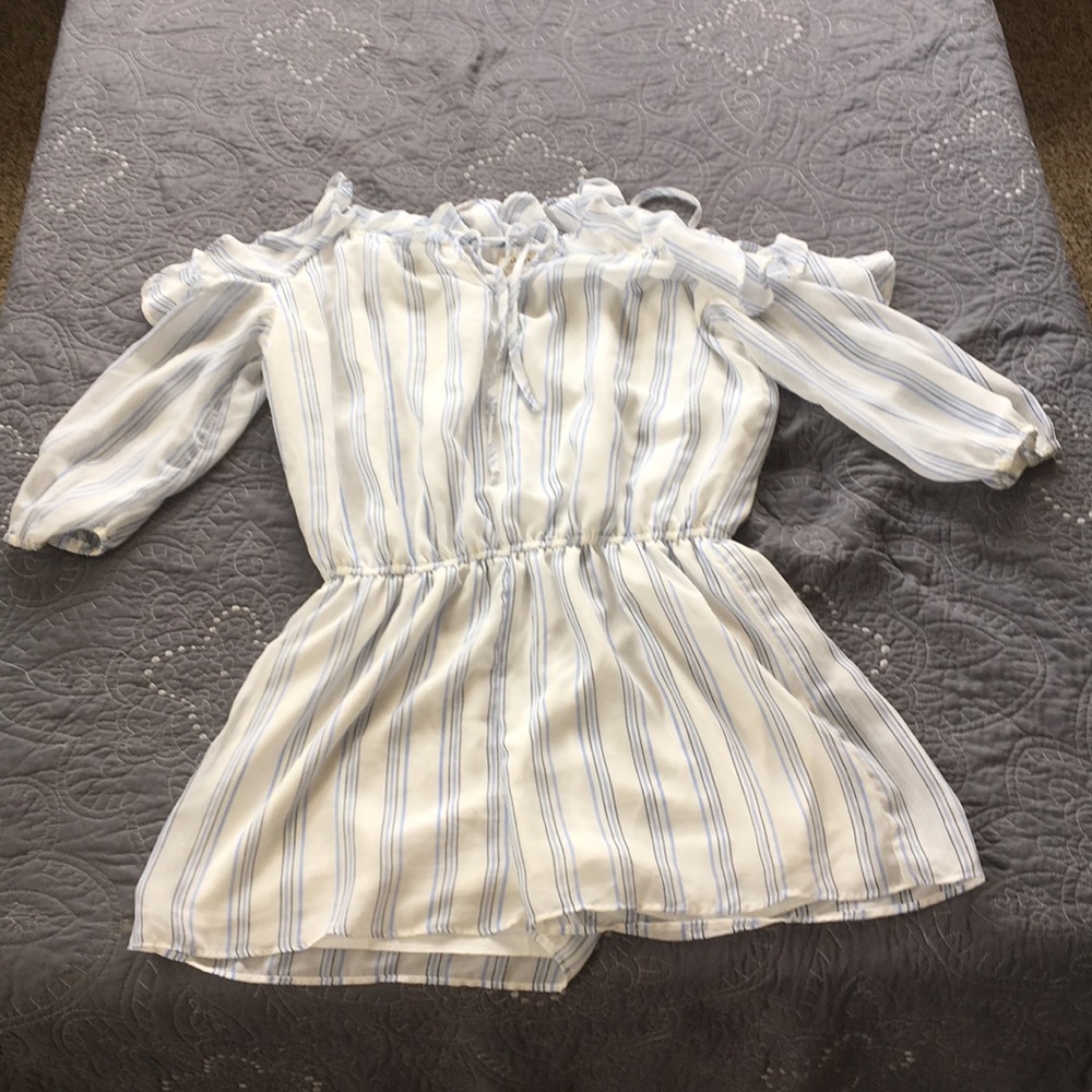 Off the shoulder romper